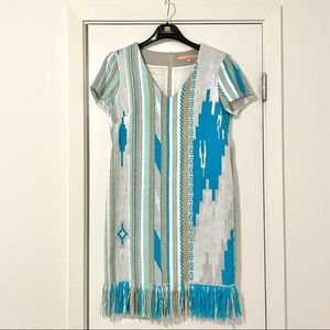 Vilagallo Morgette Jacquard Knitted Dress Portugal